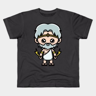 zeus cute cartoon Kids T-Shirt